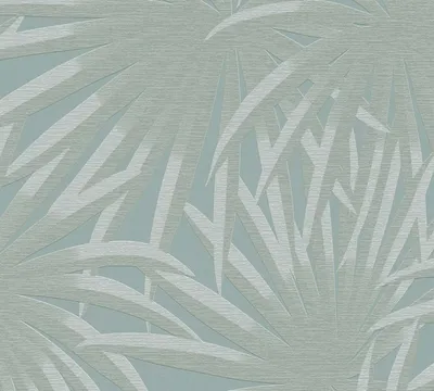 Produktbild von Vliestapete 39338-4 Casual Living Palmenblätter grün