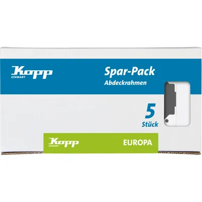 Produktbild von Kopp 401913017, Weiß, Kunststoff, konventionell, Jede Marke, 5 Stück(e)