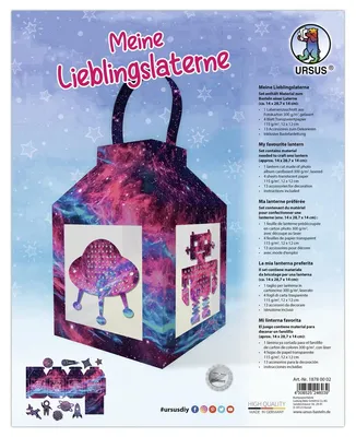 Produktbild von Bastelset Meine Lieblingslaterne Nebula, 1 Stück
