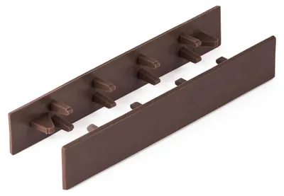 Produktbild von G21 Abdeckung für WPC-Platten, Kunststoff, Indisches Teakholz