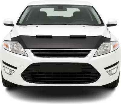 Zdjęcie produktu dla Osłona maski silnika do Forda Mondeo mk4 2007-2014 Czarna winylowa osłona samochodowa