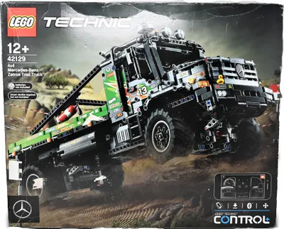 Produktbild von LEGO Technic 4x4 Mercedes-Benz Zetros Offroad-Truck, Bausatz, 12 Jahr(e), Kunststoff, 2129 Stück(e), 3,23 kg