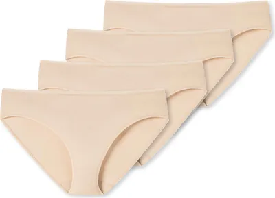 Produktbild von Schiesser Damen Tai-Slip 4-Pack Serie 95-5 - sand - Größe 44