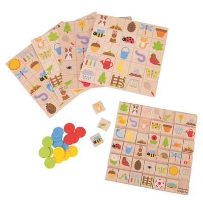 Obrázok produktu pre Bigjigs Toys Zahradní bingo