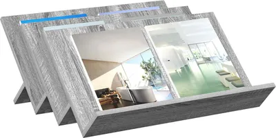 Produktbild von Magazinregal Graues Sonoma 65 x 53 x 28,5 cm Holzwerkstoff
