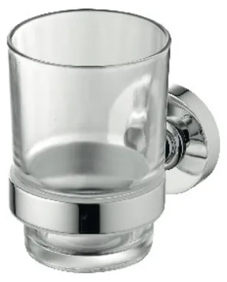 Image de Ideal Standard IOM Gobelet à dents, verre clair, chrome, A9121AA