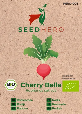 Produktbild von Seedhero Radieschen Cherry Belle Samen