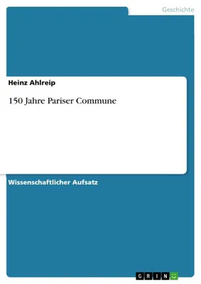 Produktbild von 150 Jahre Pariser Commune