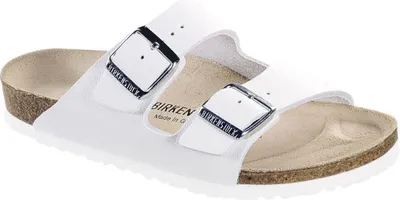 Produktbild von Birkenstock Arizona Weiß Glattleder Größe: 49 Normal