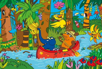 Imagen del producto de El ratón: En la jungla (100 piezas)