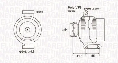 Immagine prodotto di MAGNETI MARELLI, generatore, codice prodotto: 063731855010