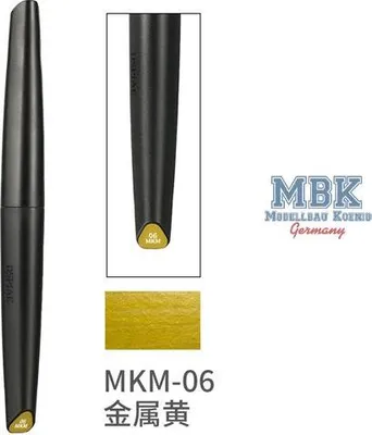 Imagen del producto de DSPIAE DSP-MKM-06: Bolígrafo marcador metálico dorado DSPIAE