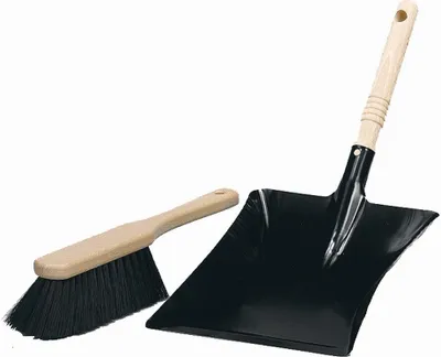 Produktbild von Kehrschaufel-Set Sw.m.holzheft 51240