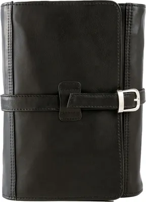 Produktbild von HAROLD'S Leder Kulturbeutel Country Toilet Roll Black schwarz