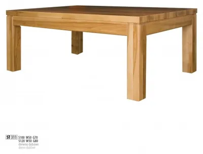 Image de Table basse en bois Table de salon en bois véritable Plateau de table Table d'appoint Nouveau