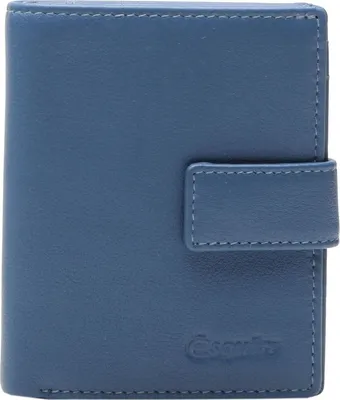 Produktbild von Esquire Leder Geldbörse Viktoria 62 Wallet Dove Blue blaugrau