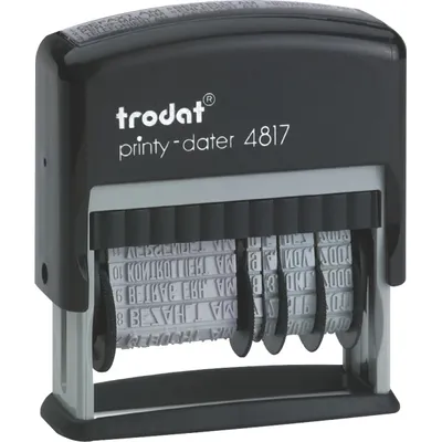 Obrázok produktu pre trodat word rotačná pečiatka Printy DE w. Dátum 4817