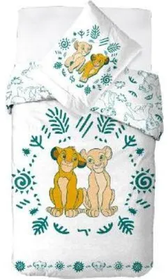 Produktbild von Javoli Der König der Löwen Bettbezug Simba und Nala - 140 x 200 cm