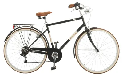 Immagine prodotto di Via Veneto Bici City Bike Malagueta Man 28” 6V Nero Taglia 52