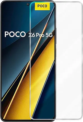 Immagine prodotto di Cadorabo Pellicola protettiva per Xiaomi Poco X6 Pro in CRYSTAL CLEAR Pellicola protettiva temperata in vetro corazzato