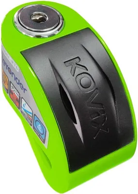 Zdjęcie produktu dla KOVIX KT6 Blokada tarczy hamulcowej fluorescencyjna zielona