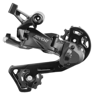 Productafbeelding van MicroSHIFT Advent achterderailleur, medium cassette, 1x9/8 versnellingen, zwart