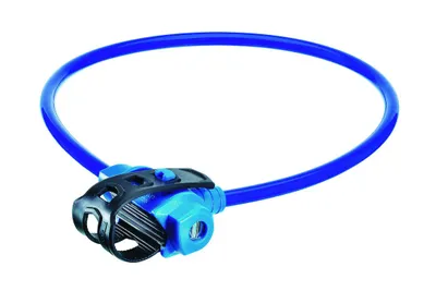 Produktbild von Trelock KS 211 FIXXGO KIDS, Kabelschloss, Blau, Schlüssel, 750 mm, 1 cm
