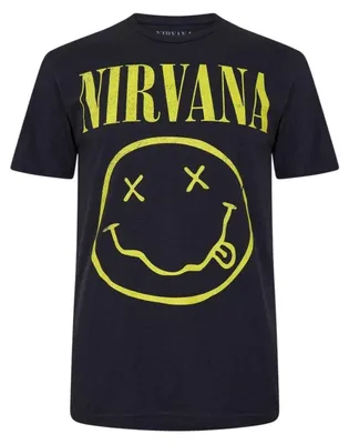 Produktbild von Nirvana - T-Shirt für Herren, Regulär GT18300 (S) (Schwarz)