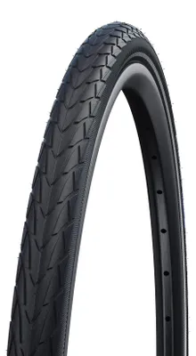 Produktbild von Schwalbe Marathon Racer, 28", Stadt / Trekking, Tubeless-Ready-Reifen, Klappbarer Wulst, Schwarz, 45 - 85 Psi
