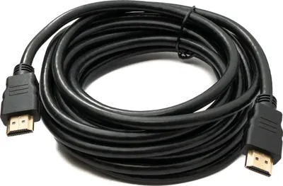 Produktbild von HDMI 1.4 Kabel 5 m Standard Stecker zu Stecker 4K UHD 30 Hz 2K 60 Hz | System-S