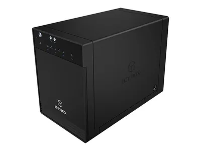 Obrázok produktu pre ICY BOX IB-3740-C31 Skriňa na pevný disk / SSD čierna 2,5/3,5"