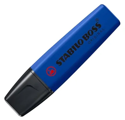 Obrázek produktu pro STABILO 70/132, 1 kusů, Ultramarine, 14 rok/roky, Rozšířený hrot, Ultramarine, Černá, Obdélník