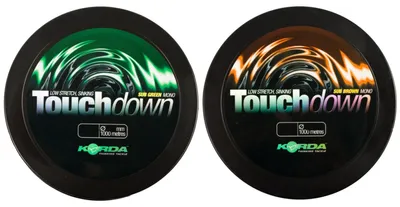Produktbild von Korda Touchdown 1000m - Karpfenschnur, Farbe:green, Durchmesser/Tragkraft:0.35mm / 12lbs / 5.4kg Tragkraft