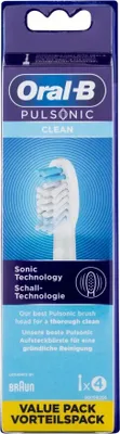 Image de Oral-B Brosses à dents Pulsonic Clean, 4 pièces