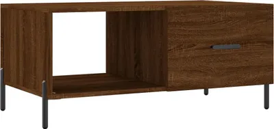 Produktbild von vidaXL Couchtisch Braun Eichen-Optik 90x50x40 cm Holzwerkstoff