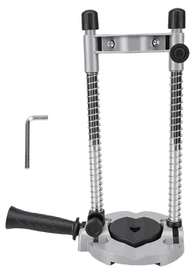 Zdjęcie produktu dla Portable Drillling Guide Drilling Jig Attachment for Drilling Angled Straight Holes Adjustable Drill Guide Attachment