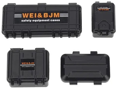 Imagen del producto de H-Speed, juego de 4 cajas de transporte para herramientas, escala 1:24, color