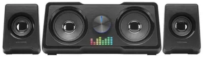 Produktbild von Glowster Lautsprecher 2.2 MS22, 35 W, Schwarz, mit Surround-Sound für Spiele, Musik und Heimkino.