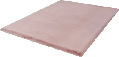 Produktbild von Lalee Heaven - Teppich - Teppich - Teppich - Hochflor - Super weich -bequem Flauschig - Kaninchenfell - 200x290 cm Baby rosa