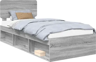 Immagine prodotto di Struttura del letto Grigio Sonoma 100 x 200 cm Pino massello