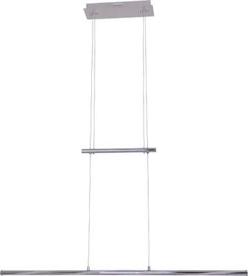 Produktbild von Näve Leuchten LED Jojo-Pendelleuchte dimmbar "TWIST" LED Jojo-Pendelleuchte dimmbar "TWIST" Pendelleuchten - LED Jojo-Pendelleuchte dimmbar "TWIST", Hängelampe im Modern Style, aus Metall und Kunststoff in chrome, 120 cm hoch, Ø 8,5 cm, inkl. LED – dimmbar