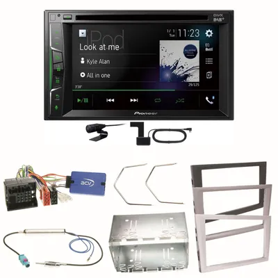 Produktbild von Pioneer AVH-A3200DAB Bluetooth Einbauset für Opel Signum Corsa C Tigra Twintop