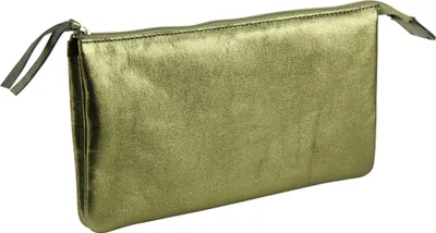 Produktbild von Clairefontaine 4x Große, flache Tasche 22x11cm Grün 400023C