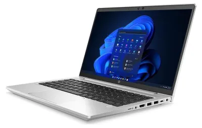 Zdjęcie produktu dla Odnowiony laptop HP Notebook 640 G8 z procesorem Intel Core i5-1135G7, 16 GB pamięci RAM, dyskiem SSD 256 GB, ekranem 14" FHD i systemem Windows 11 Pro