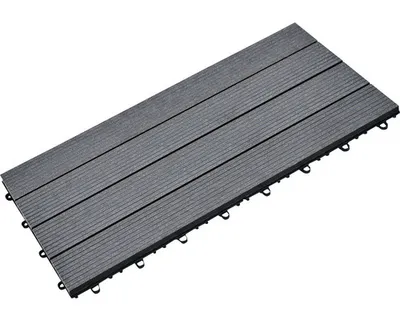 Obrázek produktu pro WPC dlaždice Konsta 30 x 60 cm s klick systémem antracit