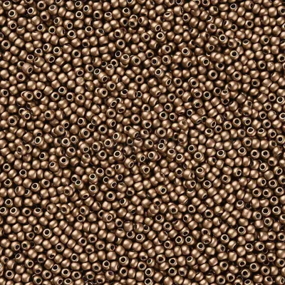 Produktbild von Rocailles Glasperlen 50g | Ø 2,3mm mit 1mm Lochung | Bastelperlen Farbwahl