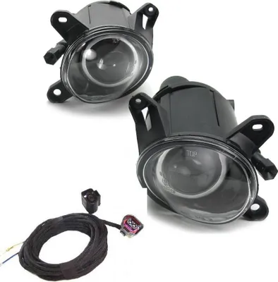 Produktbild von Nebelscheinwerfer Klarglas H3 Birnen + Kabelbaum für VW Passat 3BG B5 2000-2005