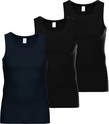 Produktbild von 3er Pack AMMANN Herren Unterhemd Athletic Shirt