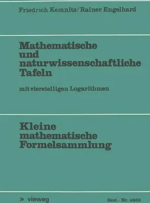Produktbild von Mathematische und naturwissenschaftliche Tafeln