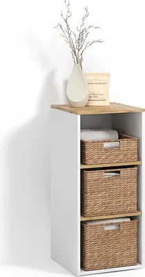 Immagine prodotto di mobiletto bagno Livinity Paolina Bianco/Artisan 40.2 x 88.2 cm, Model 58818
